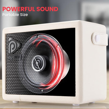 Portable Guitar Amplifier 10W Enhanced Sound Leather Coated