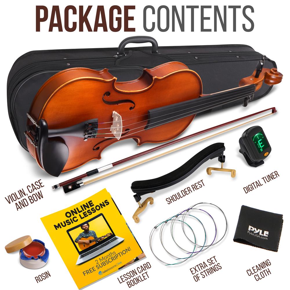 Plywood Violin – Pyle USA