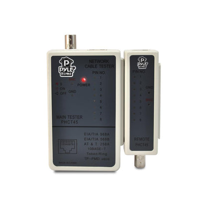 Network Cable Tester Ensures Continuity RJ45/BNC Compatibility