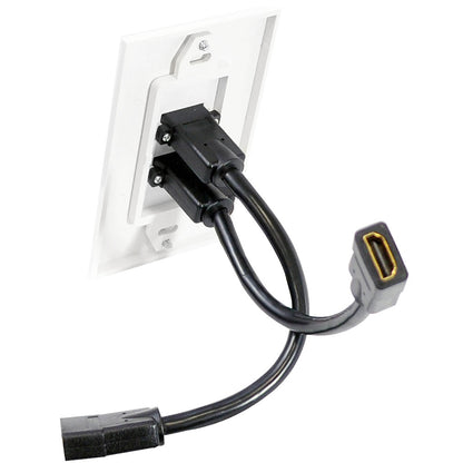 product image number 2 for Pyle 2-Port Hdmi Wallplate