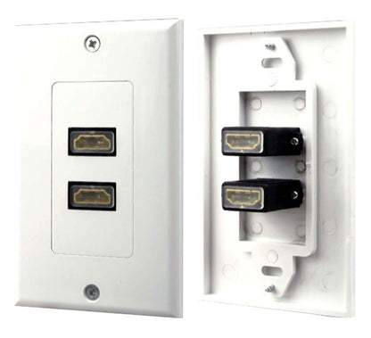 product image number 1 for Pyle Dual Hdmi Wall Plate