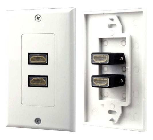product image number 1 for Pyle Dual Hdmi Wall Plate