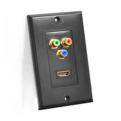 product image number 1 for Pyle Hdmi/Rgb/Rca Component Combo Wall Plate