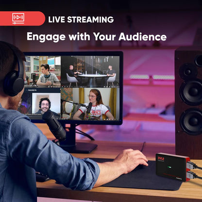 product image number 4 for Pyle Live Stream Video Capture Device