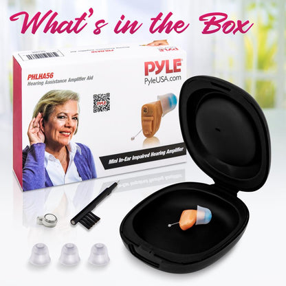 product image number 8 for Pyle Mini In-Ear Hearing Amplifier