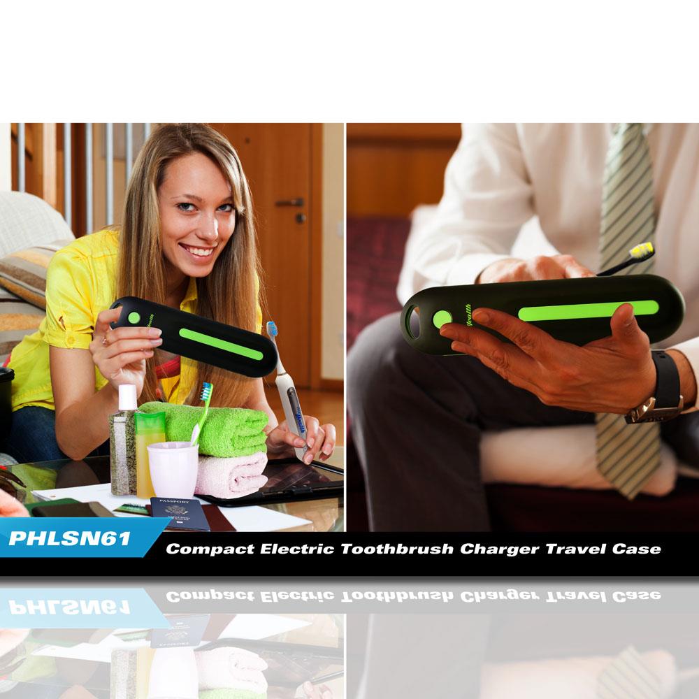 product image number 2 for Pyle Electric Toothbrush Charger Travel Case