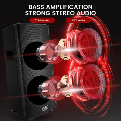 product image number 2 for Pyle Wireless Streaming Pa Speaker System