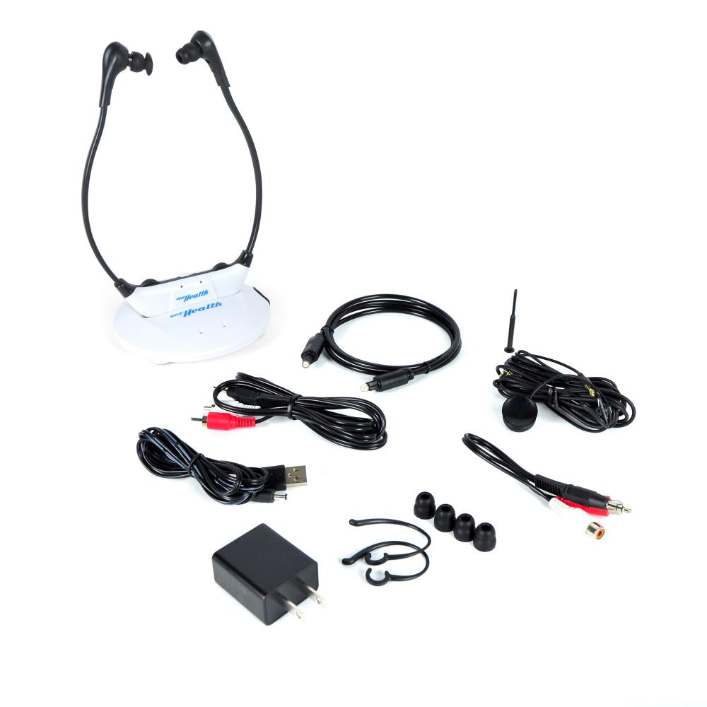 Bluetooth Tv Assistive Hearing Headset - Thumbnail 3
