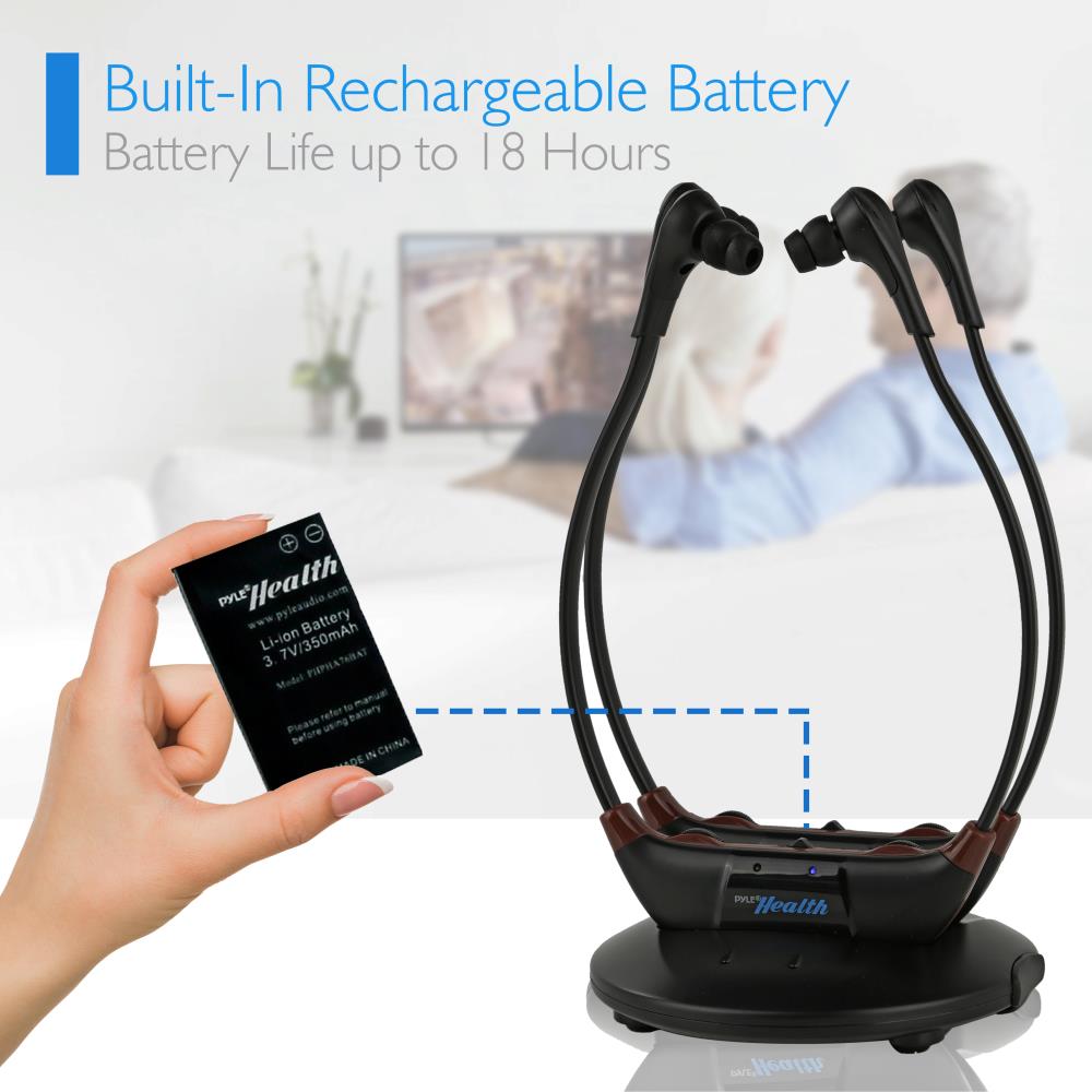 product image number 3 for Pyle Dual Hearing Amplifier Headsets