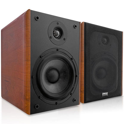 product image number 1 for Pyle Home Theater Bookshelf Speakers
