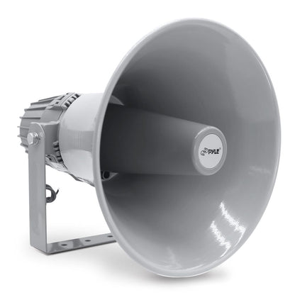 PA Horn Speaker 60W Loud Sound Aluminum Housing Grey