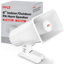 Portable PA Horn Speaker, Clear Sound, 65W, Adjustable Bracket