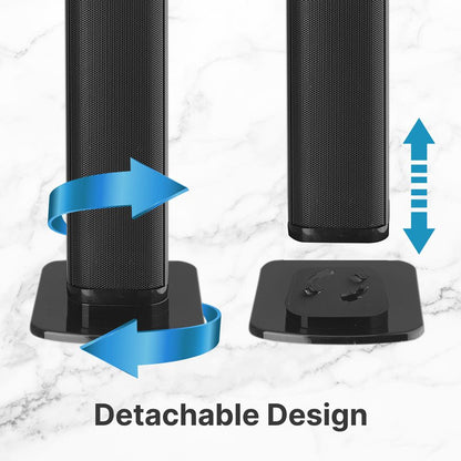 Detachable Stereo Soundbar