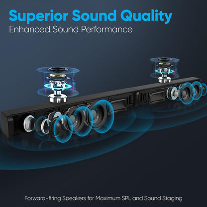 Detachable Stereo Soundbar