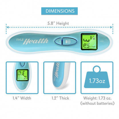 product image number 3 for Pyle Bluetooth Infrared Ear Thermometer