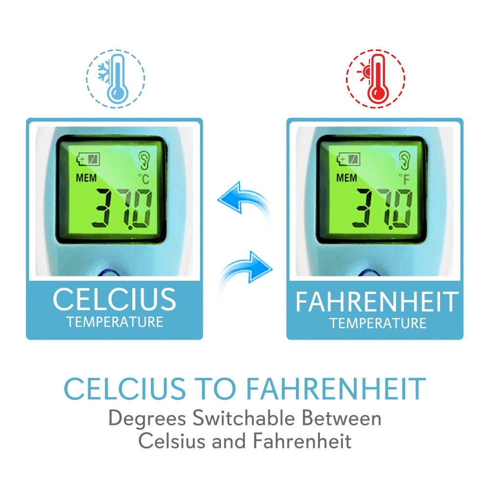 product image number 4 for Pyle Bluetooth Infrared Ear Thermometer