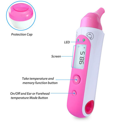 product image number 3 for Pyle Bluetooth Ear & Body Thermometer