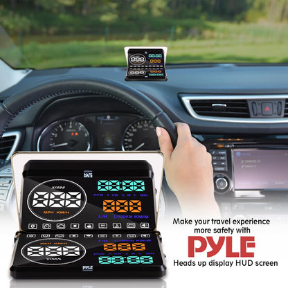 product image number 6 for Pyle Vehicle Speed & Diagnostic Hud Monitor