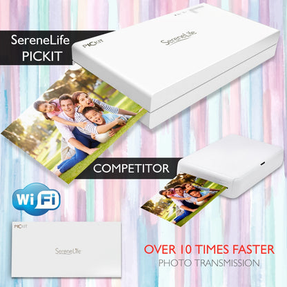product image number 7 for SereneLife Smartphone Instant Photo Printer
