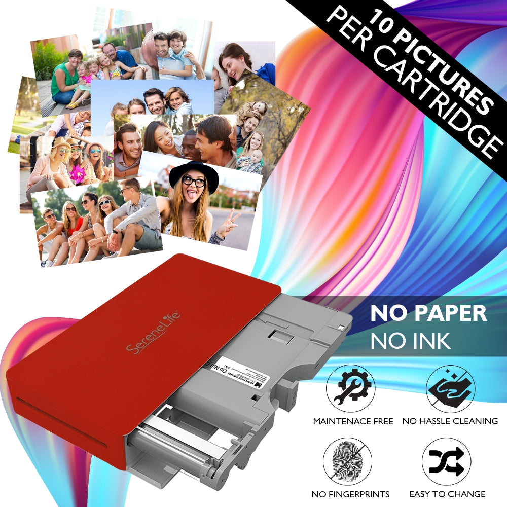 product image number 3 for SereneLife Smartphone Instant Photo Printer
