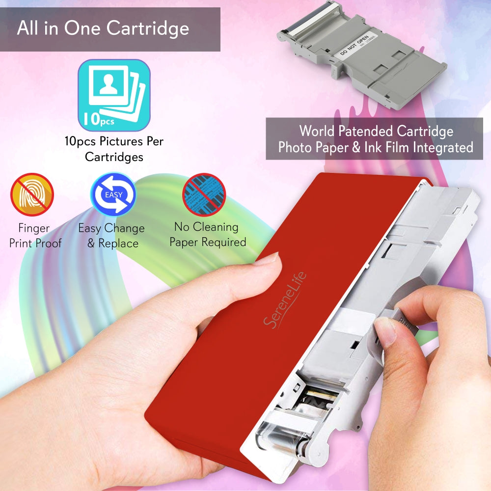 product image number 6 for SereneLife Smartphone Instant Photo Printer