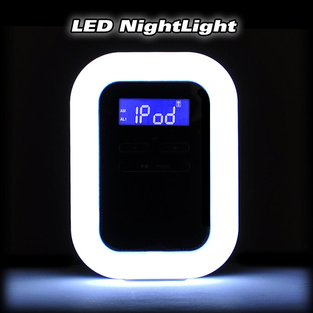 Alarm Clock Radio Night-Light - Thumbnail 3