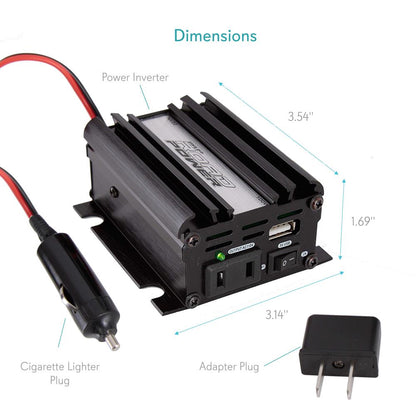 product image number 3 for Pyle Dc To Ac Power Inverter Converter, 100W