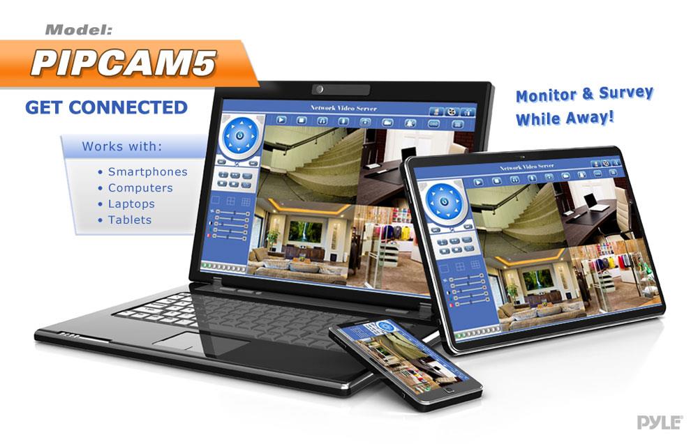 product image number 12 for Pyle Pipcam Smart Ip Surveillance Camera