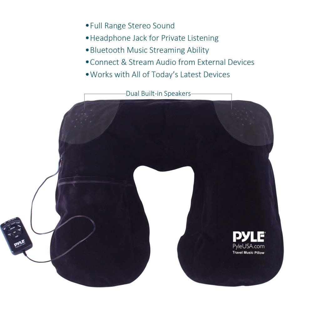 Travel Music Pillow Neck Support, Bluetooth Speakers