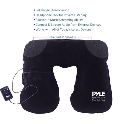 product image number 4 for Pyle Bluetooth Music Pillow