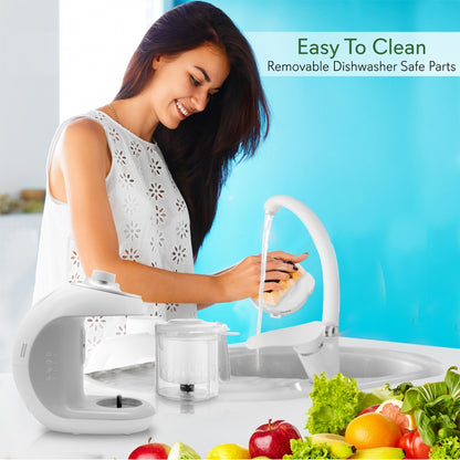 Baby Food Maker 2-in-1 Steamer & Blender Adjustable Timer Dishwasher Safe