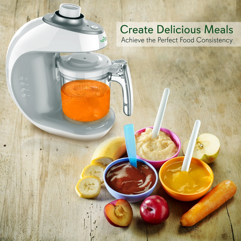 Baby Food Maker 2-in-1 Steamer & Blender Adjustable Timer
