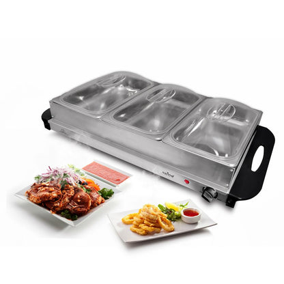 Food Warming Tray - Buffet Server Hot Plate Food Warmer