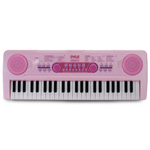 Kids Electric Keyboard - Play & Sing-Along - 49 Keys, Pink