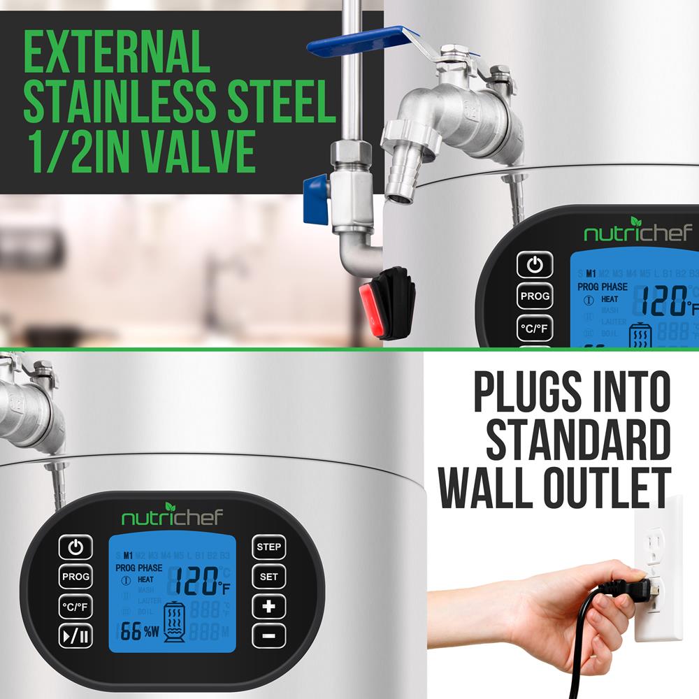 product image number 7 for NutriChef Automatic Home Brewing Machine