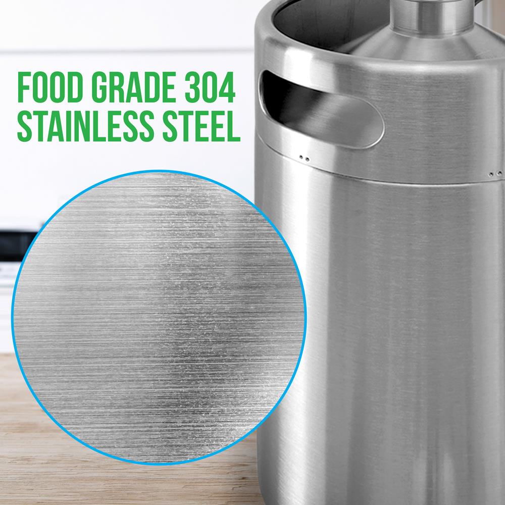 product image number 6 for NutriChef Homebrew Mini Keg Beer Dispenser