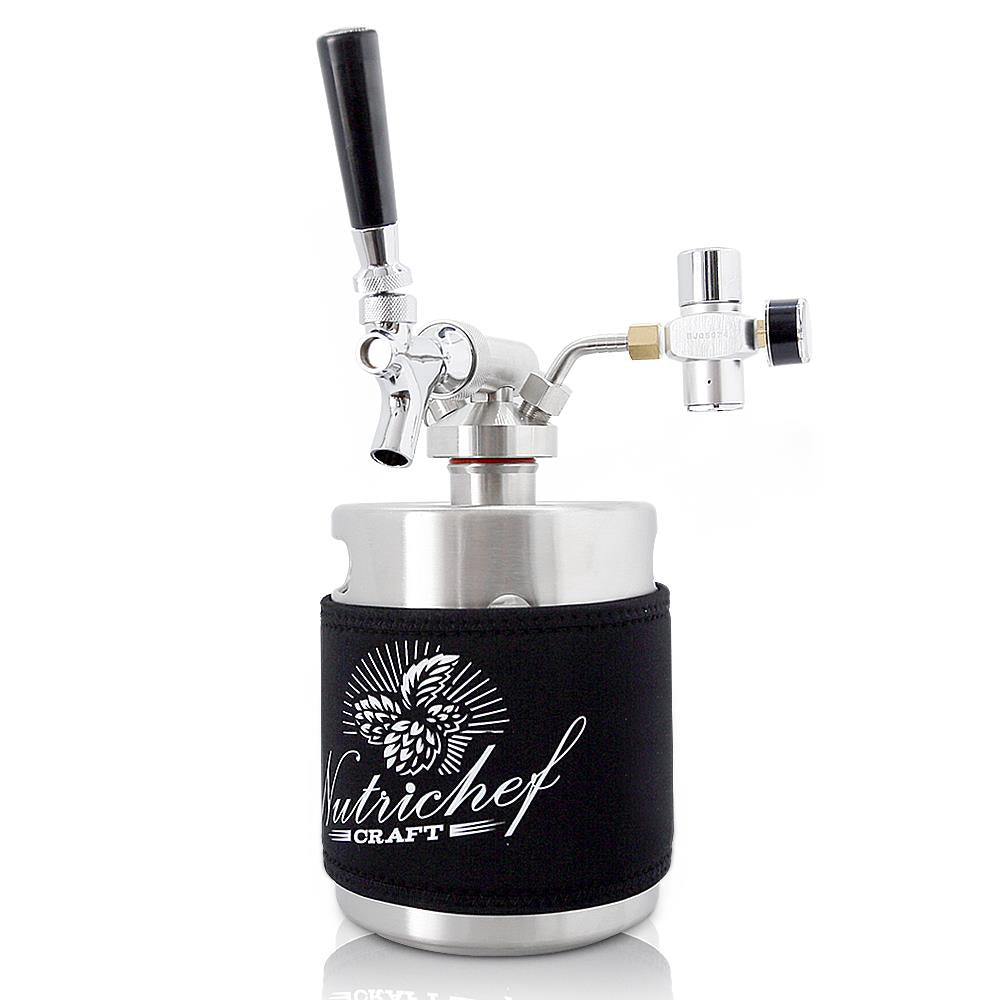 product image number 1 for NutriChef Homebrew Mini Keg System, 64 Oz.