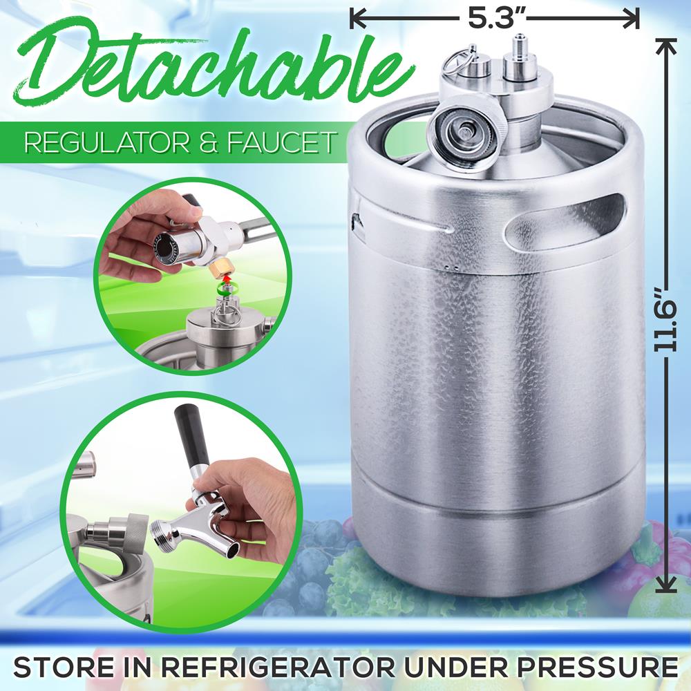 Homebrew Mini Keg Beer Dispenser - Thumbnail 5