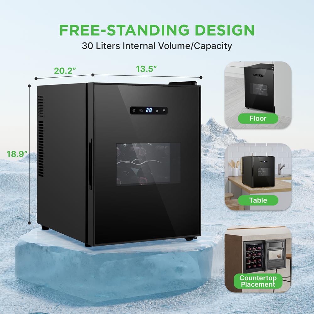 12 Bottle Wine Cooler - Thumbnail 3