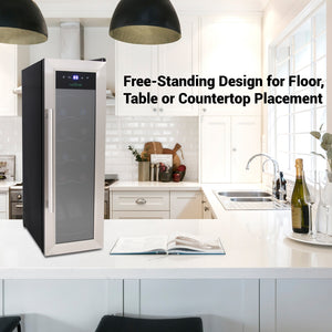 Smart Wine Cooler Refrigerator Pyle USA