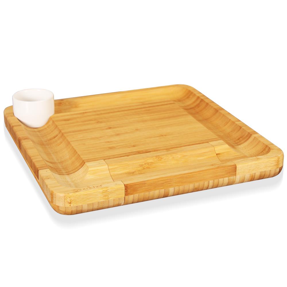 Bamboo Cheese Board & Cutlery Set - Thumbnail 5
