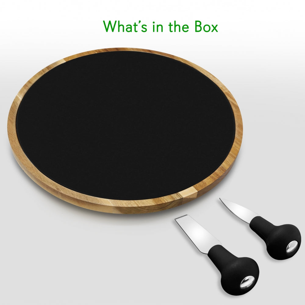 Rotating Cheese Board Set