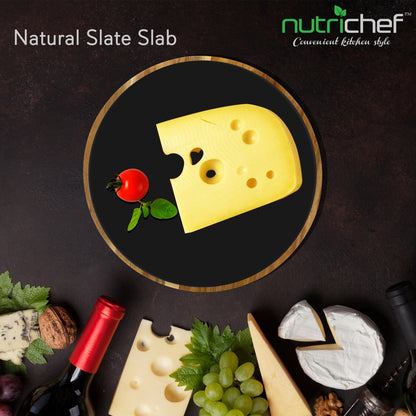 product image number 7 for NutriChef Cheese Board Food Serving Set