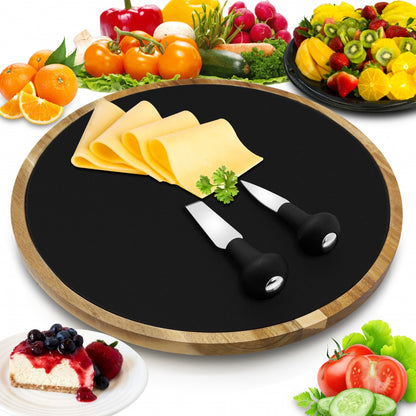product image number 1 for NutriChef Cheese Board Food Serving Set