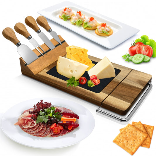 product image number 1 for NutriChef Cheese Board Serving & Cutting Set