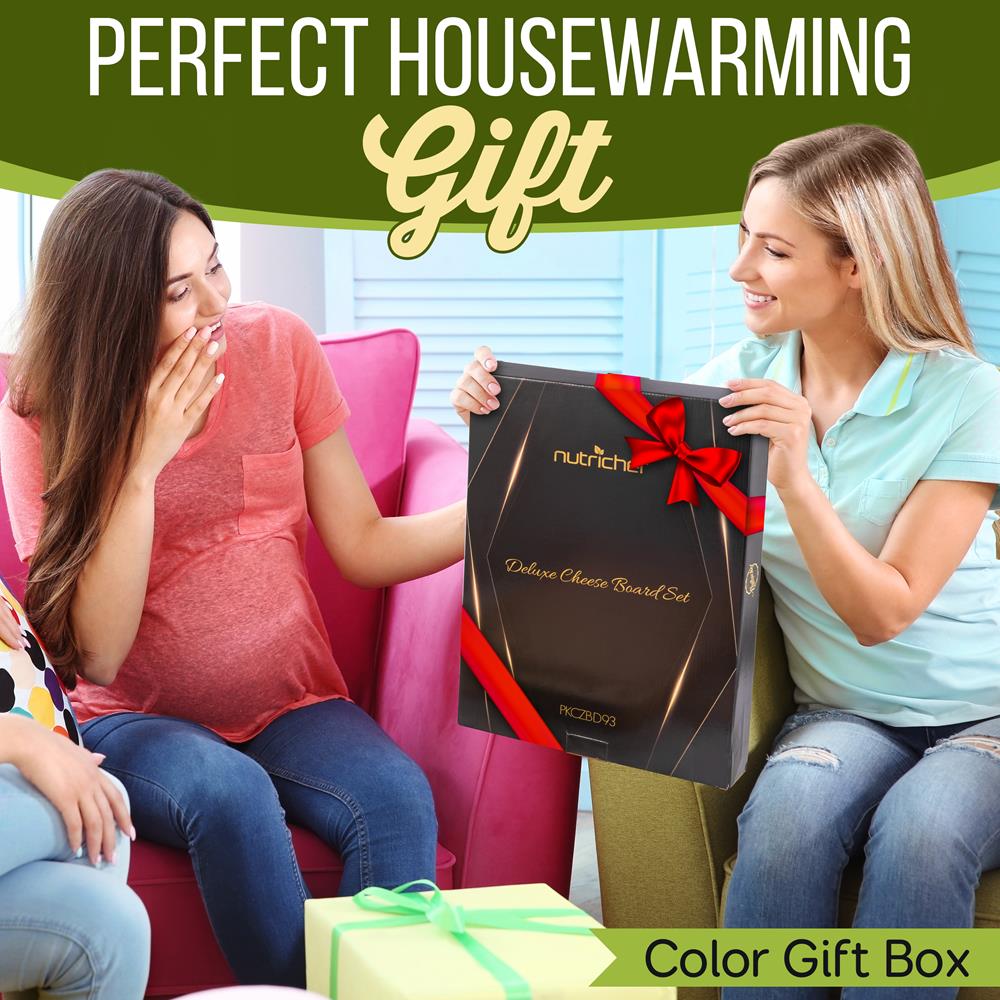 product image number 7 for Pyle Cheese Board Serving & Cutting Set