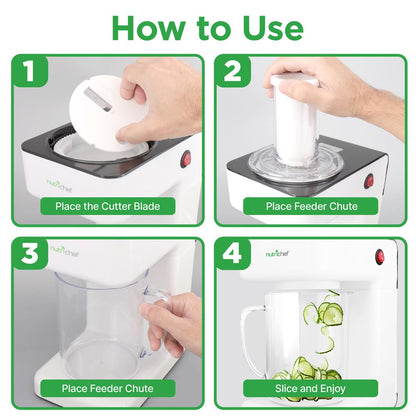 Kitchen Vegetable Spiralizer Slicer