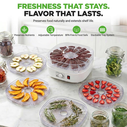 Electric Countertop Food Dehydrator, Food Preserver