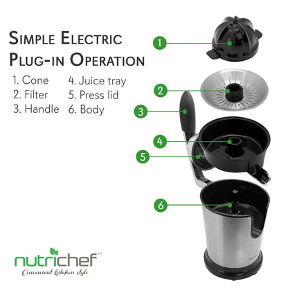 Electric Fruit & Citrus Juicer
