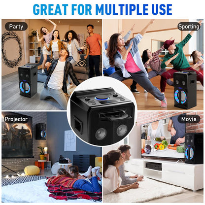 Portable Dvd Video Pa Speaker System